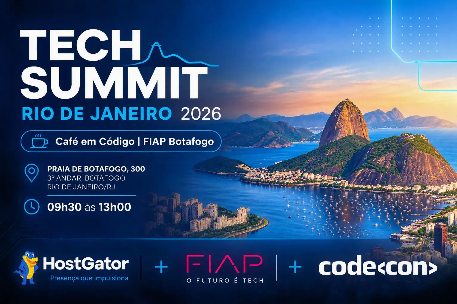 Banner do evento Tech Summit Rio de Janeiro 