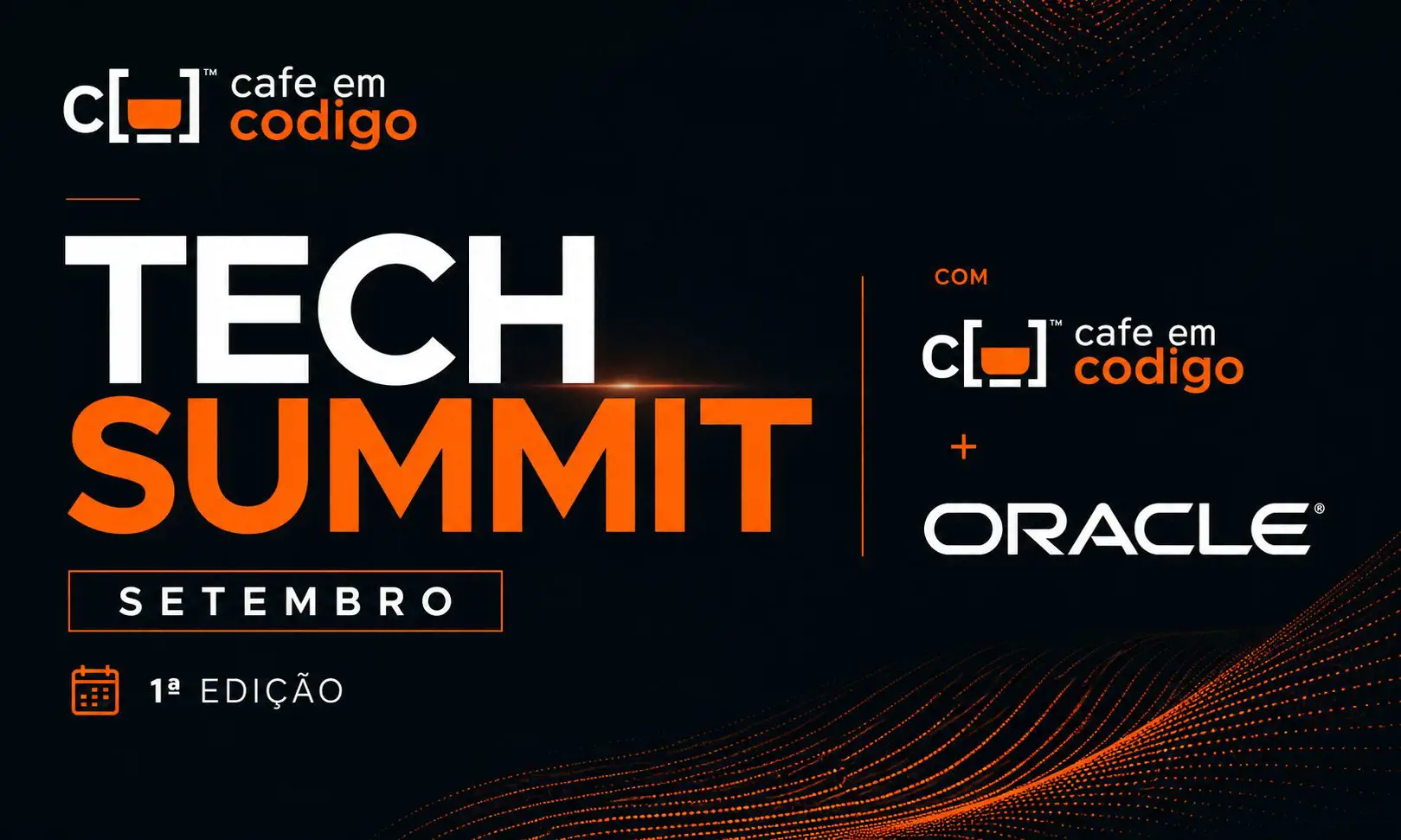 Banner do evento Tech Summit Setembro 1 Edição 